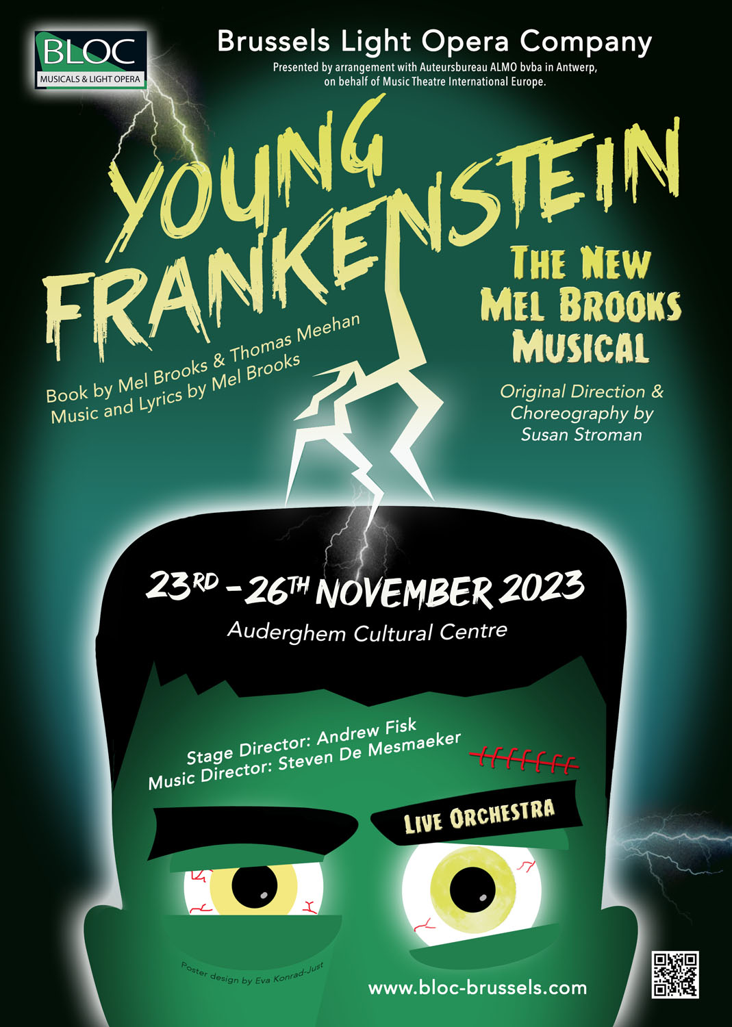 Young Frankenstein Brussels Light Opera Company